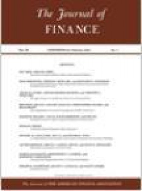 Journal Of Finance杂志