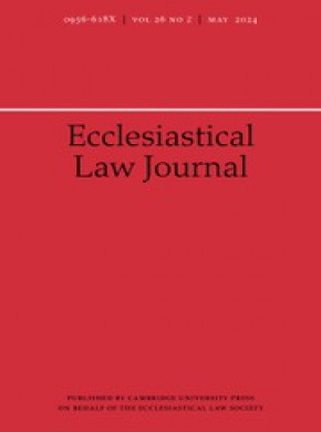 Ecclesiastical Law Journal杂志