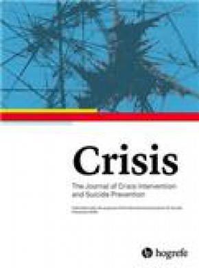 Crisis-the Journal Of Crisis Intervention And Suicide Prevention杂志