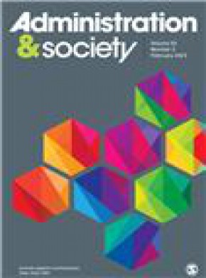 Administration & Society杂志