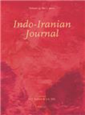 Indo-iranian Journal杂志