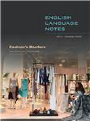 English Language Notes杂志