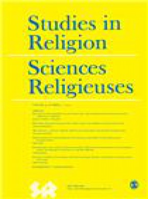 Studies In Religion-sciences Religieuses杂志