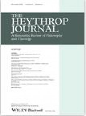Heythrop Journal杂志