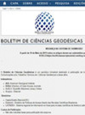 Boletim De Ciencias Geodesicas杂志