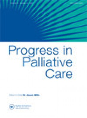 Progress In Palliative Care杂志