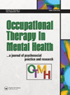 Occupational Therapy In Mental Health杂志