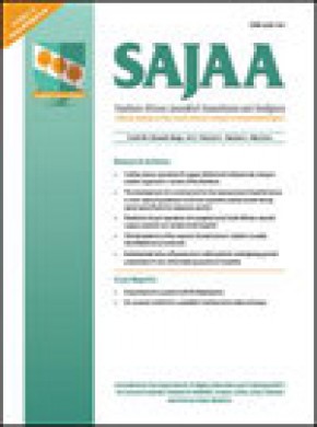 Southern African Journal Of Anaesthesia And Analgesia杂志