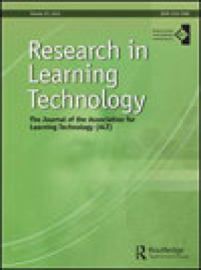 Research In Learning Technology杂志