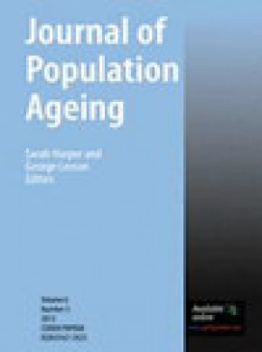 Journal Of Population Ageing杂志