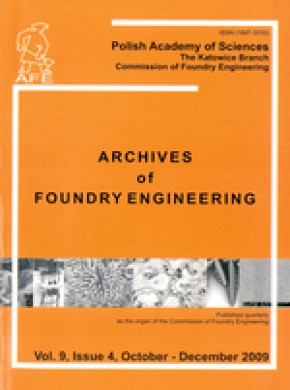 Archives Of Foundry Engineering杂志