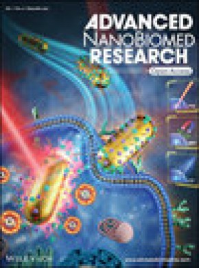 Advanced Nanobiomed Research杂志