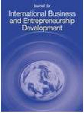 Journal For International Business And Entrepreneurship Development杂志
