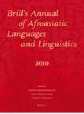 Brills Annual Of Afroasiatic Languages And Linguistics杂志