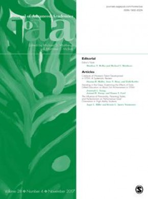 Journal Of Advanced Academics杂志