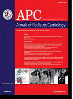 Annals Of Pediatric Cardiology杂志