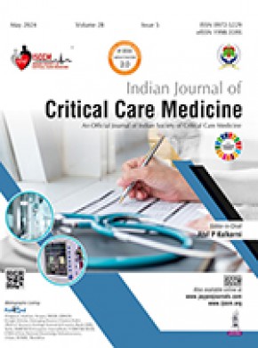 Indian Journal Of Critical Care Medicine杂志