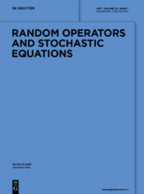 Random Operators And Stochastic Equations杂志