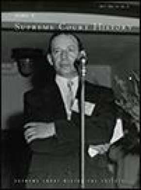 Journal Of Supreme Court History杂志