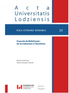 Acta Universitatis Lodziensis Folia Litteraria Romanica杂志