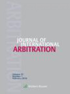 Journal Of International Arbitration杂志