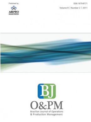 Brazilian Journal Of Operations & Production Management杂志
