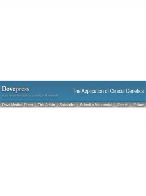 Application Of Clinical Genetics杂志
