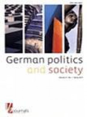German Politics And Society杂志