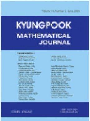 Kyungpook Mathematical Journal杂志