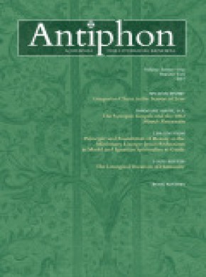 Antiphon-a Journal For Liturgical Renewal杂志