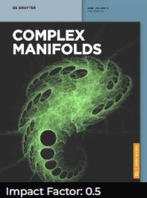 Complex Manifolds杂志