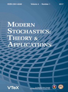 Modern Stochastics-theory And Applications杂志