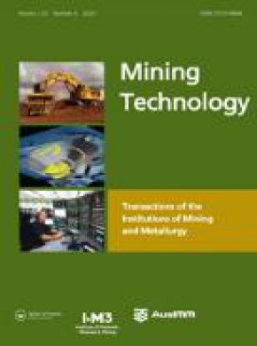 Mining Technology-transactions Of The Institutions Of Mining And Metallurgy杂志