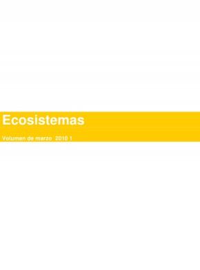 Ecosistemas杂志
