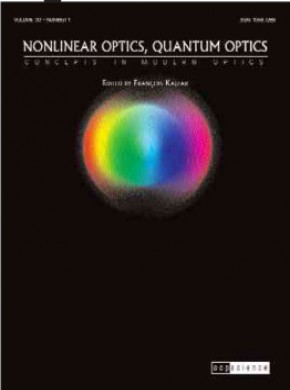 Nonlinear Optics Quantum Optics-concepts In Modern Optics杂志
