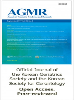 Annals Of Geriatric Medicine And Research杂志