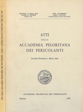Atti Accademia Peloritana Dei Pericolanti-classe Di Scienze Fisiche Matematiche杂志