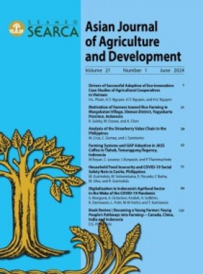 Asian Journal Of Agriculture And Development杂志