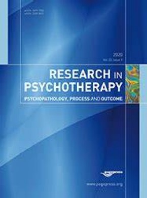 Research In Psychotherapy-psychopathology Process And Outcome杂志