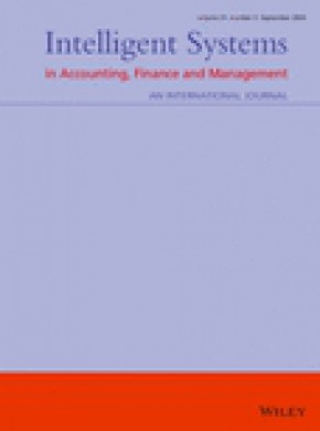 Intelligent Systems In Accounting Finance & Management杂志